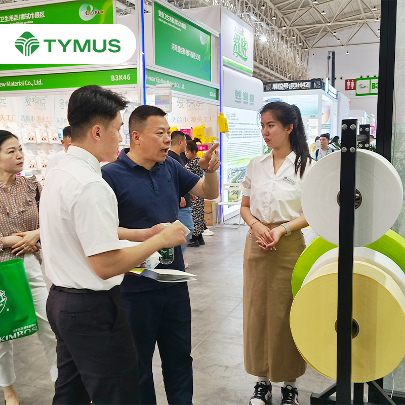 Tymus Global Trade Show Matrix Shines Mixbond® -teknologi til at revolutionere ikke -wovens