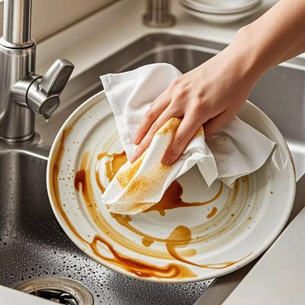 Køkkenhåndtørrer ： Køkken Grease Killer